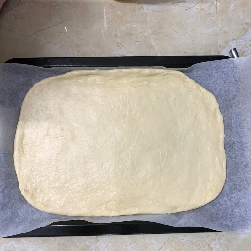 Bước 4 Ủ bột Bánh mì cuộn chà bông sốt trứng gà