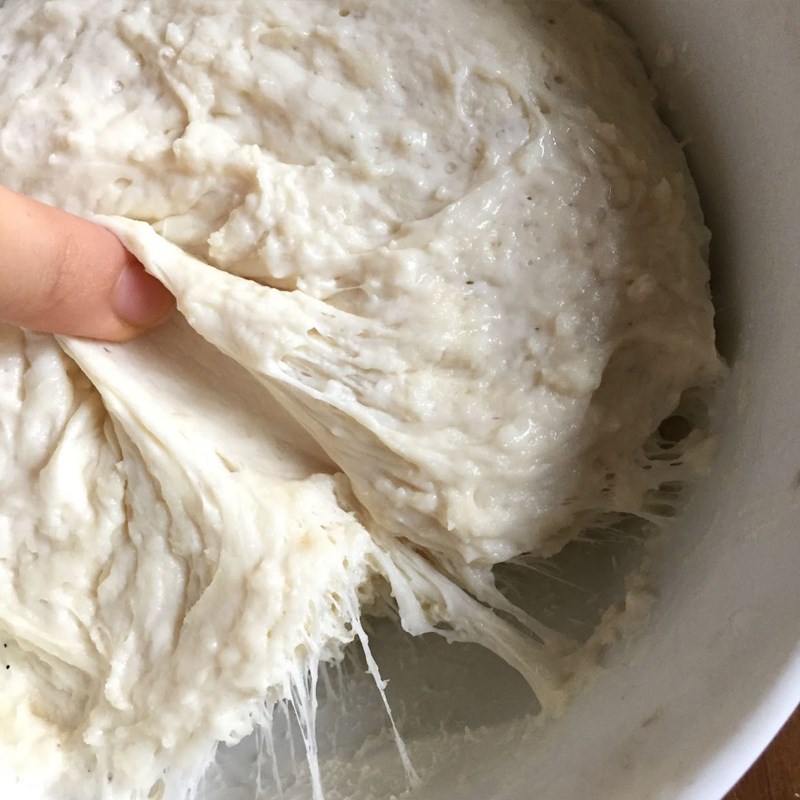 Bước 2 Ủ bột bánh mì Bánh mì vỏ giòn - Artisan bread