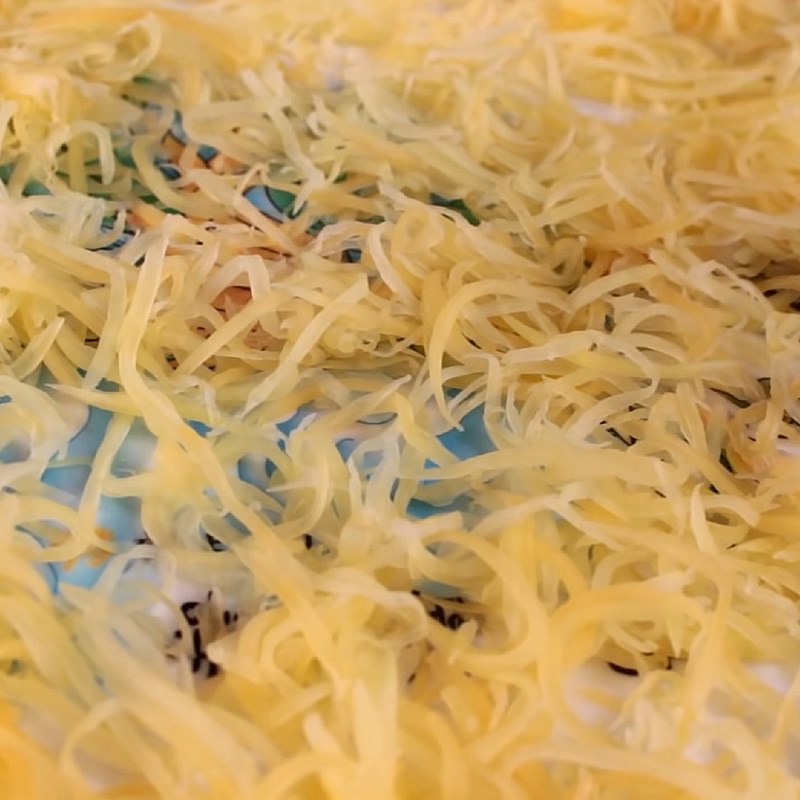 Bước 2 Vắt nước và phơi đu đủ Mắm đu đủ