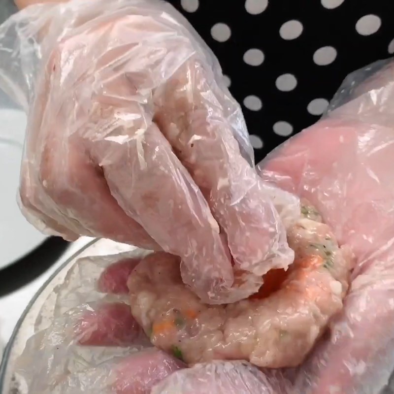 Bước 4 Vo nhân Xôi trân châu