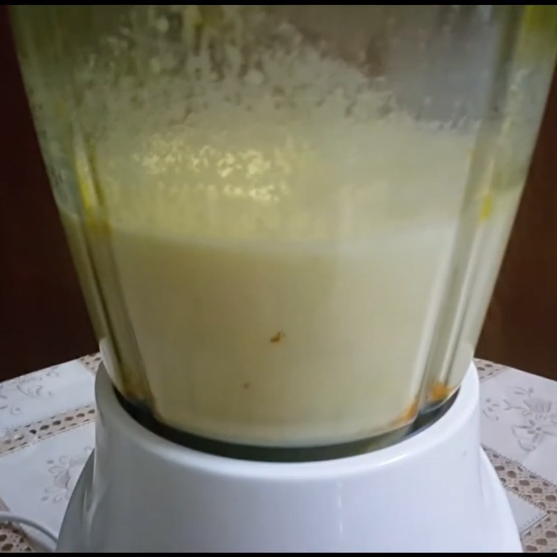 Bước 3 Xay khoai tây với sữa tươi Khoai tây nghiền trộn sữa tươi