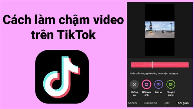 Cách làm chậm video trên TikTok để làm slow motion? 
