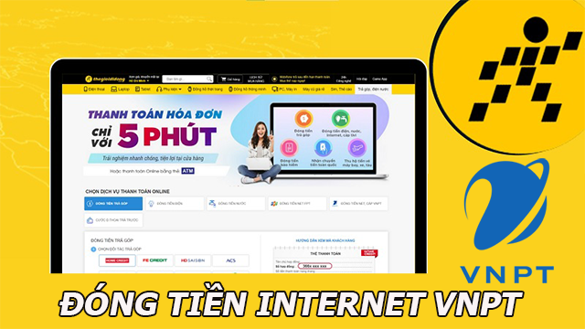 Cách tra cứu, đóng tiền internet VNPT online trên TGDĐ đơn giản