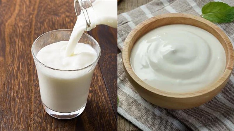 Nguyên liệu làm sữa chua Hy Lạp (công thức được chia sẻ từ người dùng)
