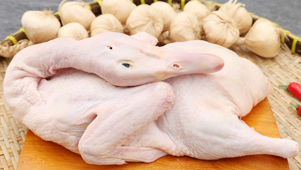 Cách rút xương vịt và rút xương vịt nguyên con