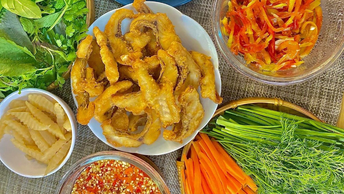 Bún cá chấm