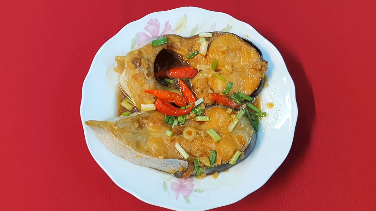 Cá tra kho nước dừa