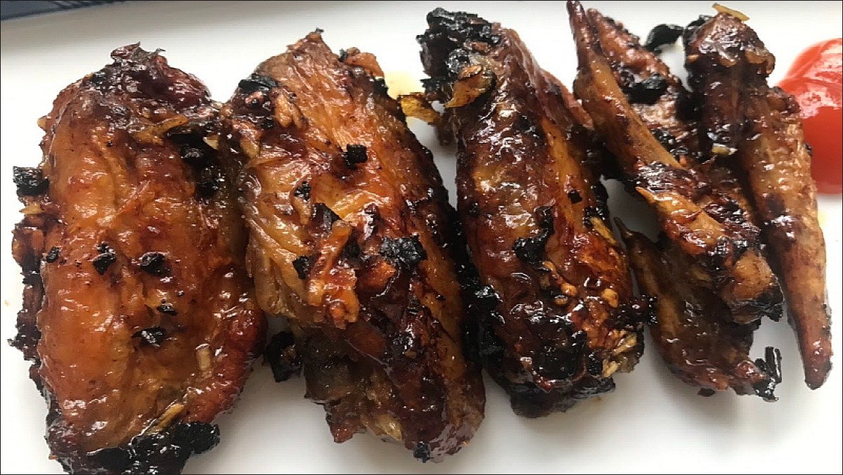 Cánh gà chiên bơ tỏi