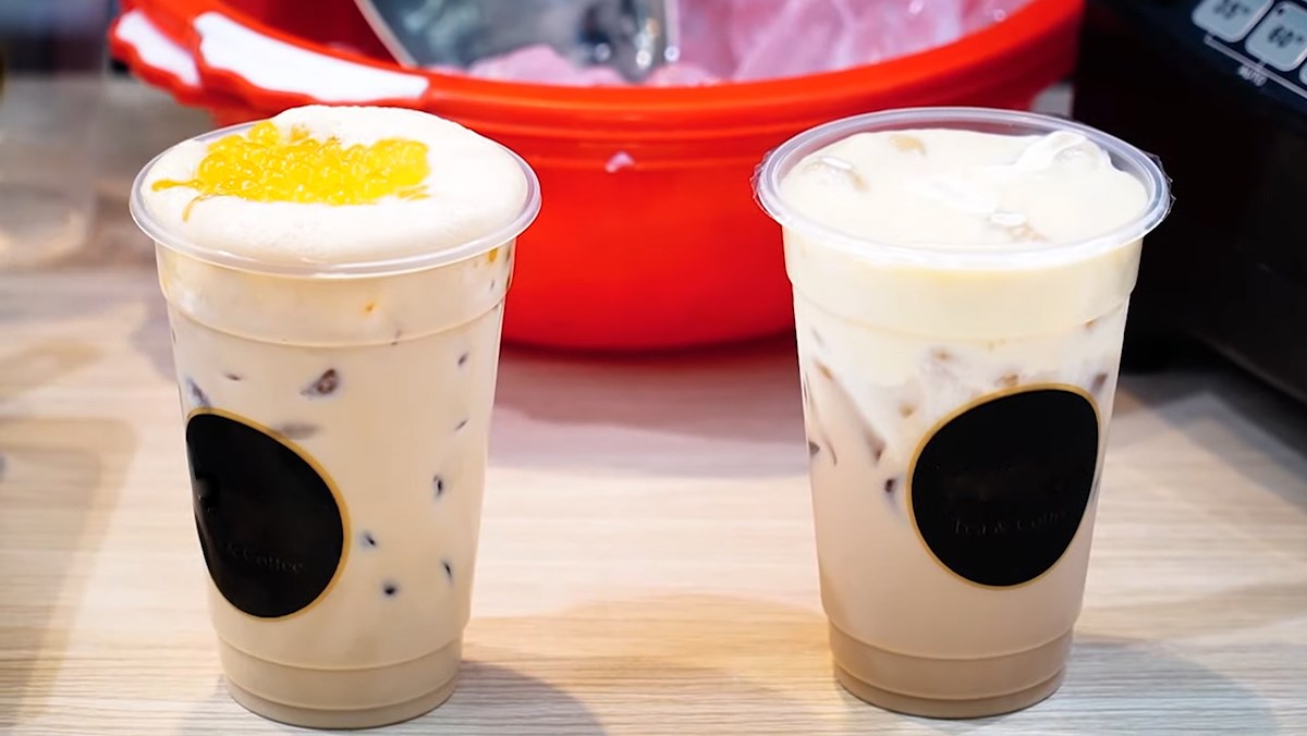 Trà sữa sầu riêng