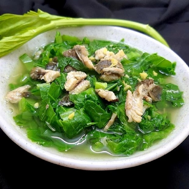 3 cách nấu canh cá rô rau cải, rau ngót và bông súng đơn giản thanh mát