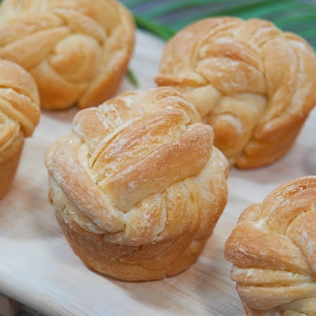 Cách làm bánh mì Đan Mạch bơ đường thơm ngon nức mũi