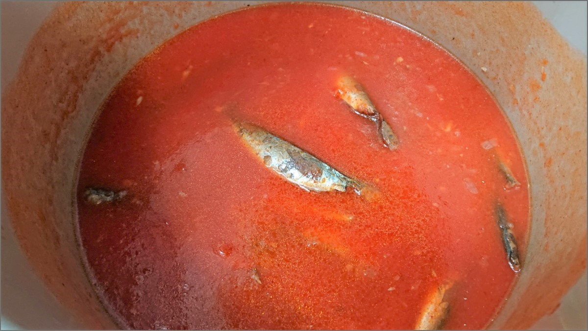 Cá nục kho cà chua bằng nồi áp suất (Công thức được chia sẻ từ người dùng)