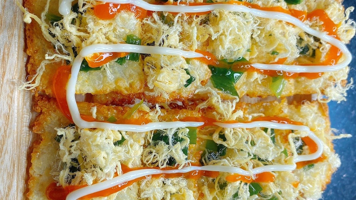 Cơm cháy chà bông mỡ hành