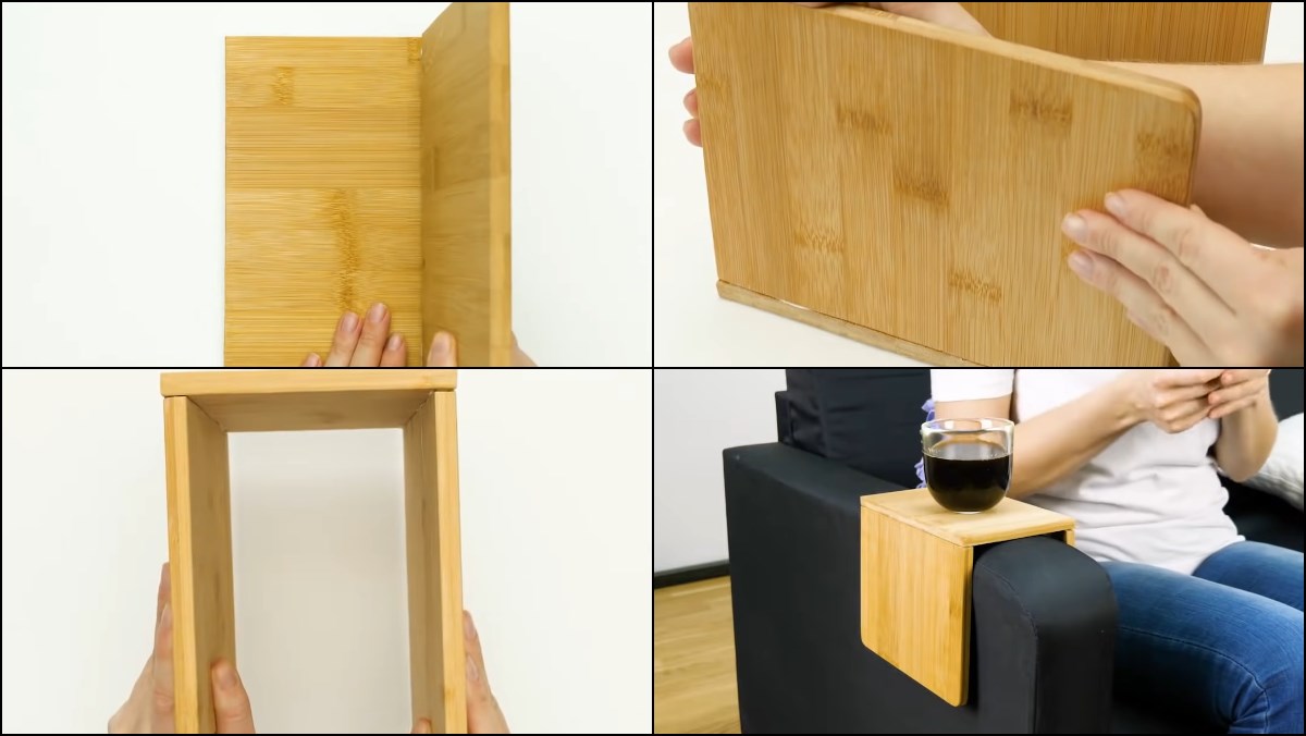 D&ugrave;ng l&agrave;m kệ để ly