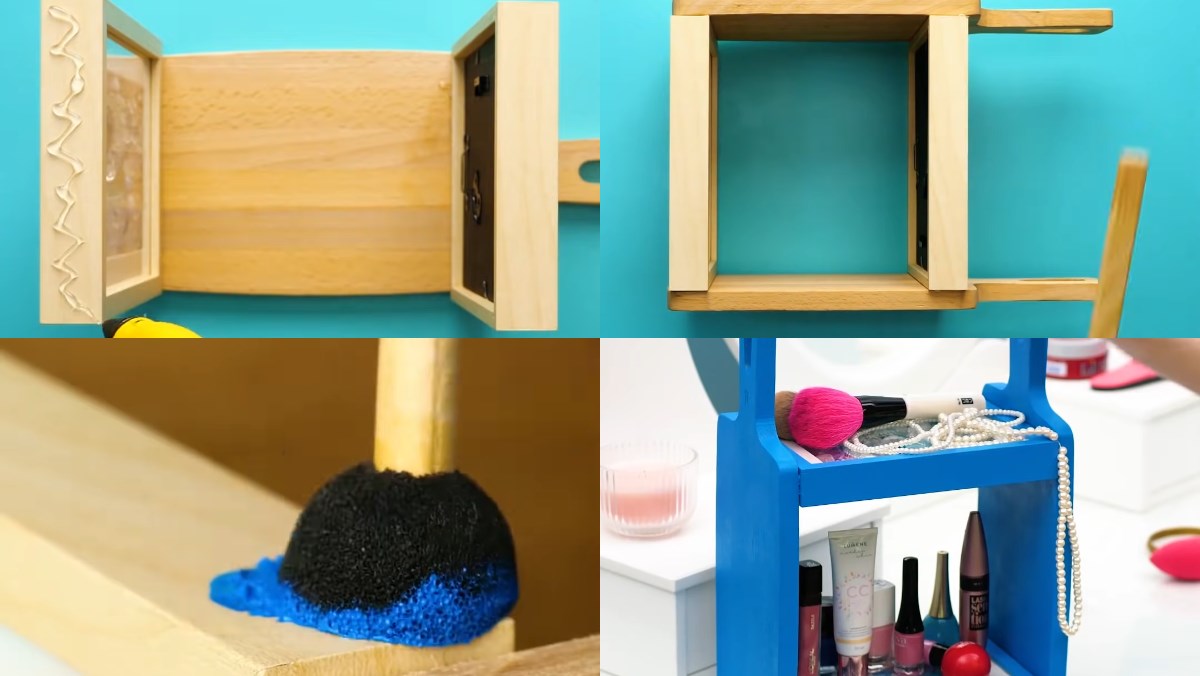 L&agrave;m kệ đựng đồ trang điểm