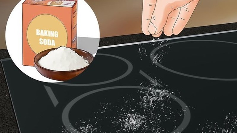 Sử dụng Baking soda để loại bỏ c&aacute;c vết bẩn cứng đầu