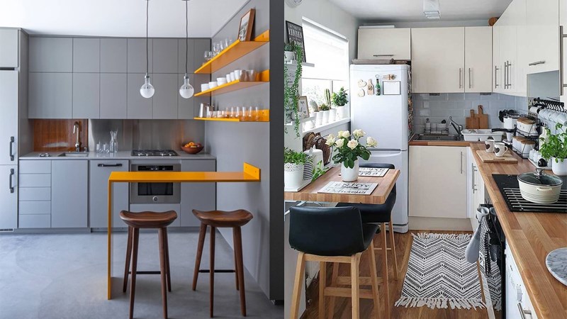 5 Cách bố trí bếp nhỏ và hẹp: Đừng bỏ qua hình ảnh này nếu bạn đang muốn tìm hiểu cách bố trí phòng bếp nhỏ gọn và tiết kiệm không gian. Khám phá 5 gợi ý bố trí nổi bật giúp không gian phòng bếp nhỏ trở nên tiện nghi hơn.
