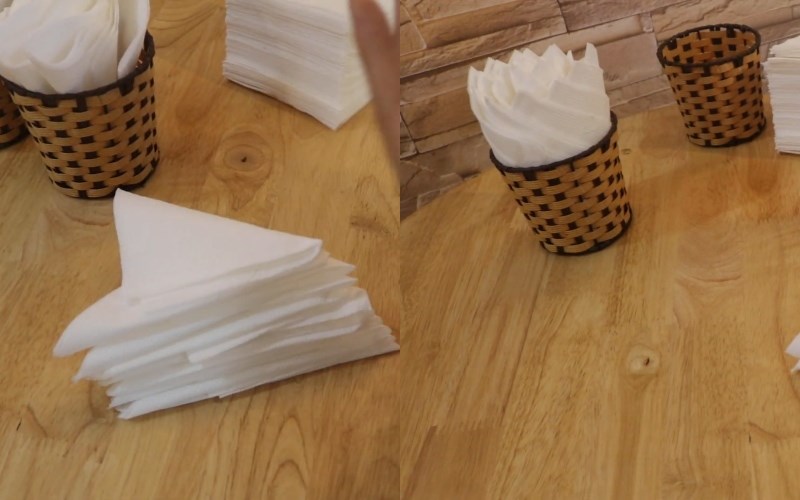3 cách xếp khăn giấy rút hộp dễ dàng và tiện lợi | Mekoong