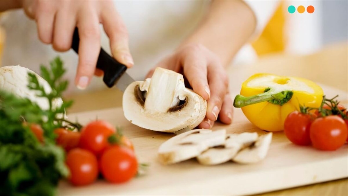 Khu vực sơ chế thực phẩm