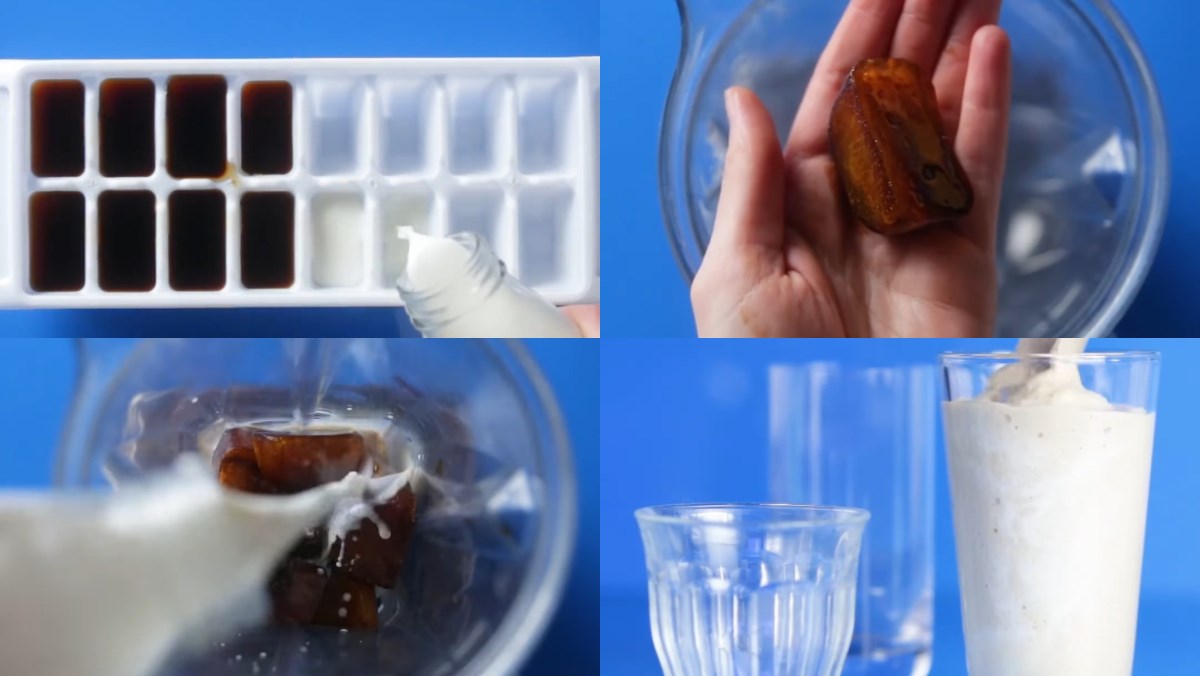 Làm cà phê sữa đá