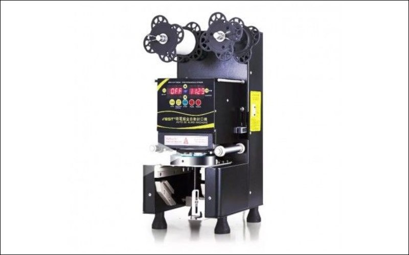 Máy đóng nắp ly