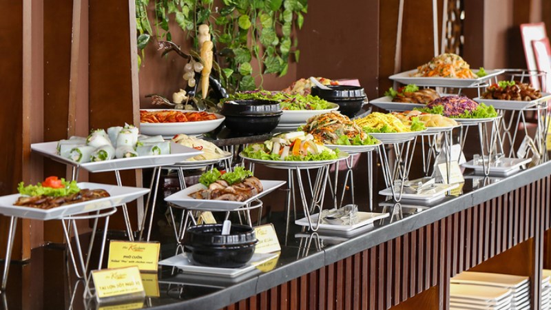 Lưu ý khi bày bàn tiệc buffet