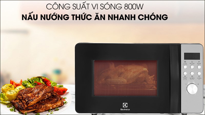 Ưu điểm của l&ograve; vi s&oacute;ng Electrolux EMM20D38GB