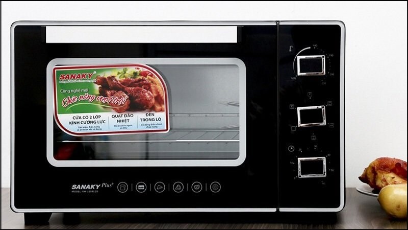 L&ograve; nướng Sanaky VH3599S2D 35 l&iacute;t