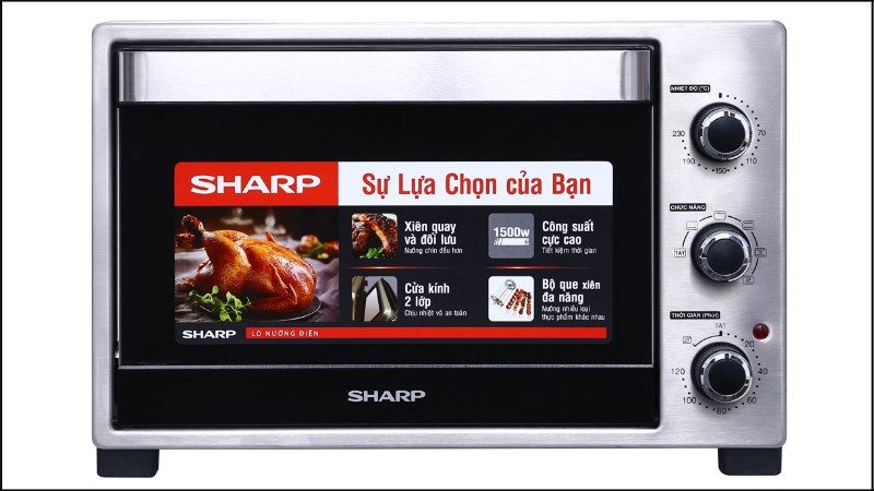 L&ograve; nướng Sharp EO-A323RCSV-ST 32 l&iacute;t
