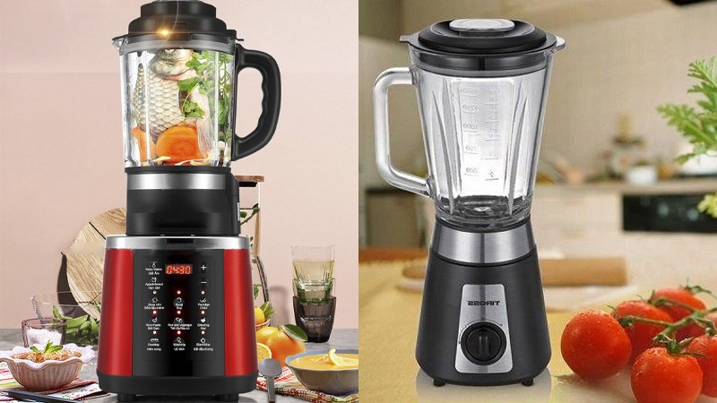So sánh máy làm sữa hạt và máy xay sinh tố