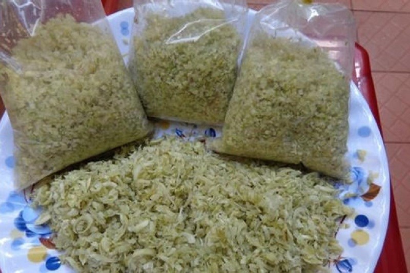 Cách 2: bảo quản sả ở phòng đông
