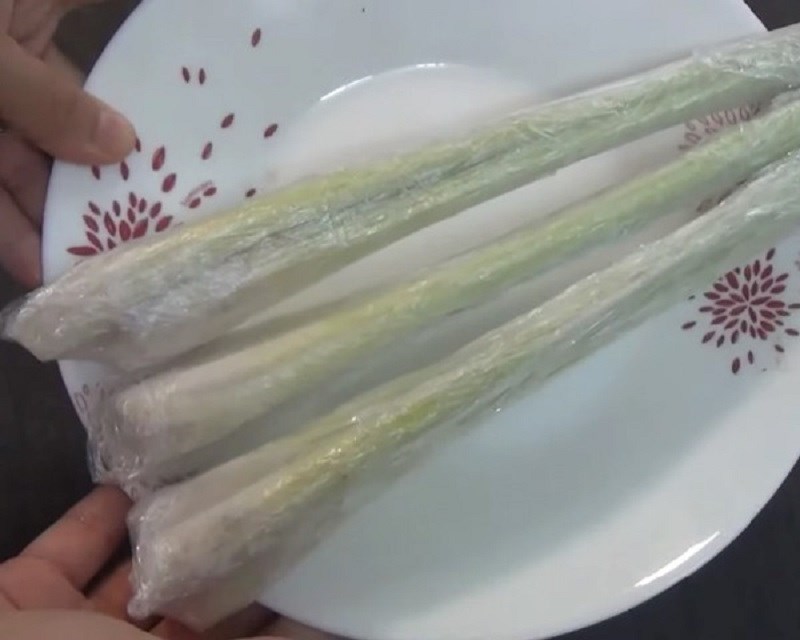 Cách 2: bảo vệ sả trong tủ lạnh lẽo
