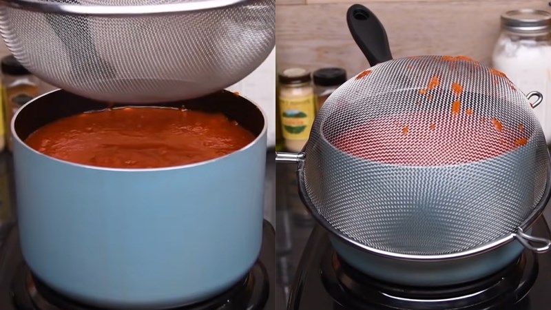 Ngăn đồ ăn tr&agrave;n ra ngo&agrave;i