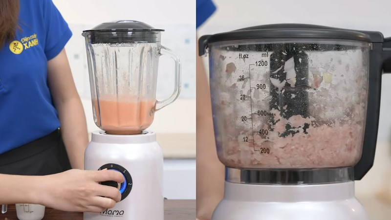 Th&agrave;nh phẩm l&agrave;m từ m&aacute;y xay sinh tố Sunhouse Mama SHD5353W