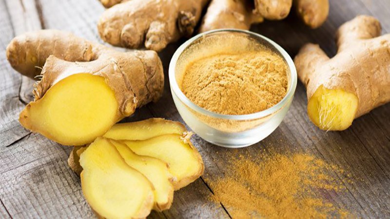 Bảo quản gừng tươi bằng cách nghiền thành bột