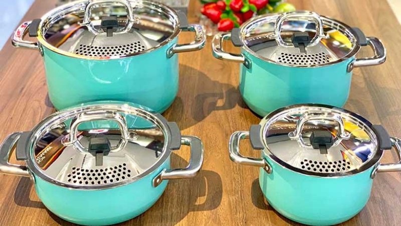 Dựa v&agrave;o thiết kế của đ&aacute;y nồi v&agrave; k&iacute;ch thước nồi