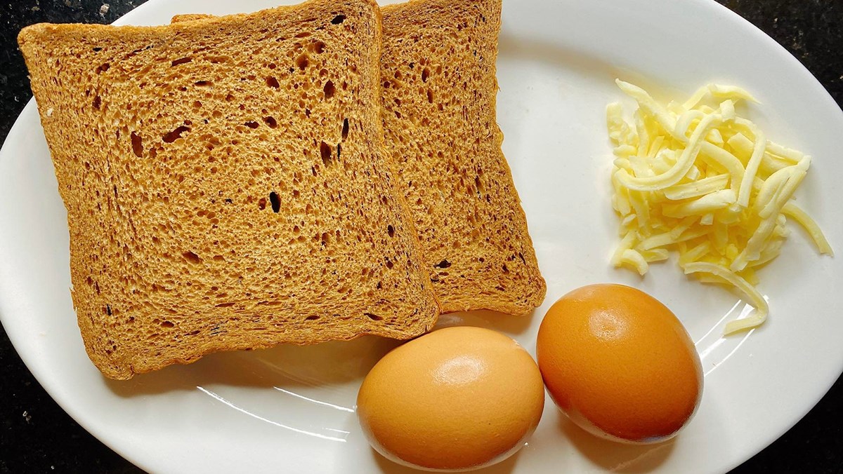 Nguyên liệu làm bánh mì sandwich kẹp trứng