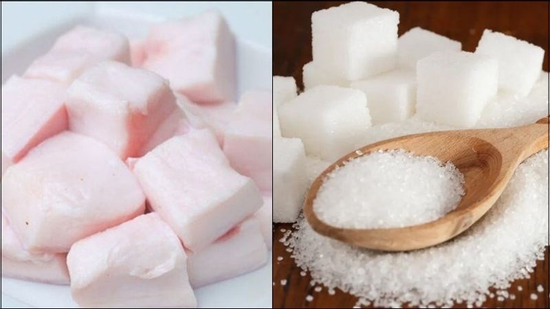 Nguyên liệu món ăn mỡ đường