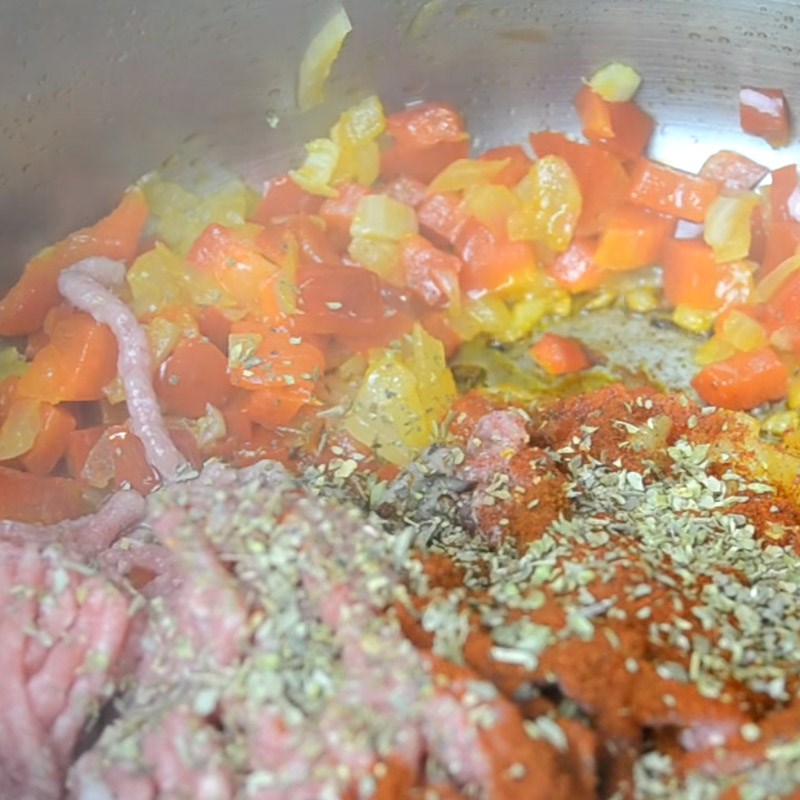 Bước 3 Hầm thịt Bò hầm đậu đỏ