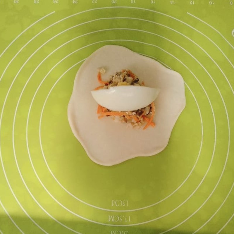 Bước 3 Gói bánh Bánh bao chiên