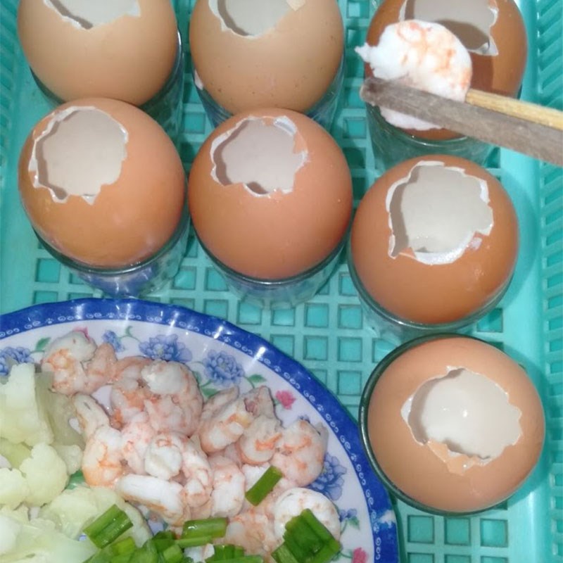 Bước 2 Làm trứng pha lê Trứng pha lê