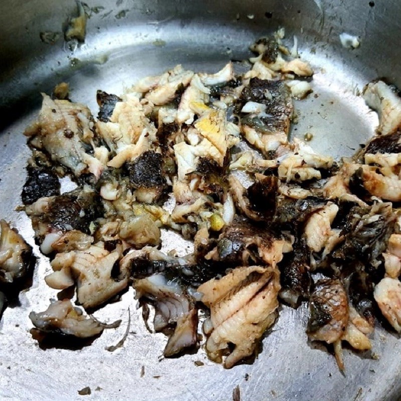 Bước 4 Nấu canh cải cá rô Canh cải cá rô