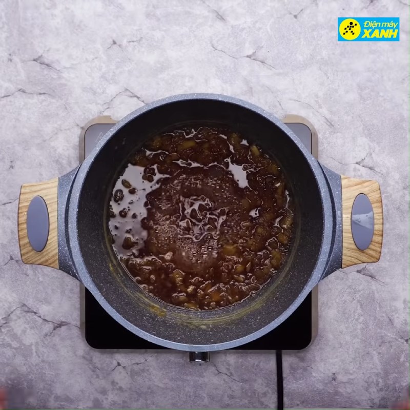 Bước 2 Nấu nước mắm chay Nước mắm chay