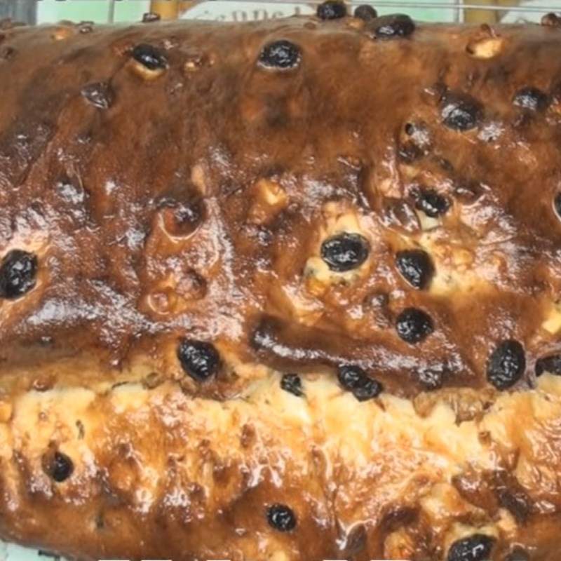 Bước 7 Nướng bánh Bánh stollen nhân bánh hạnh nhân