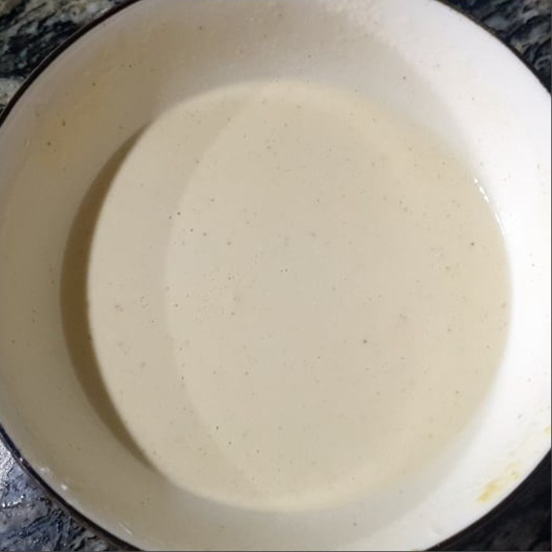Bước 3 Pha bột chiên khoai Khoai lang kén với nước cốt dừa (Công thức được chia sẻ từ người dùng)