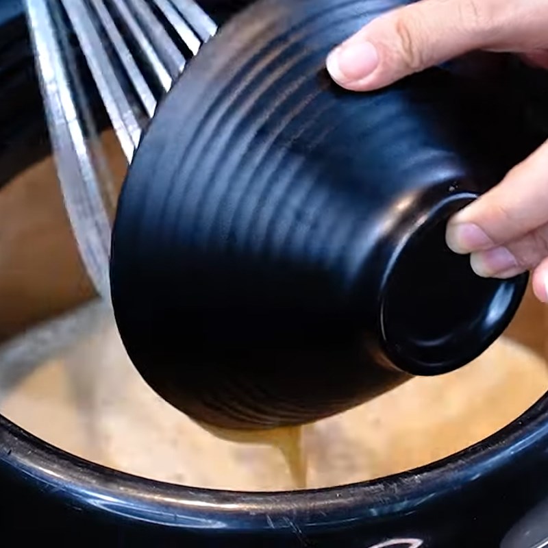Bước 2 Pha trà sữa Trà sữa sầu riêng