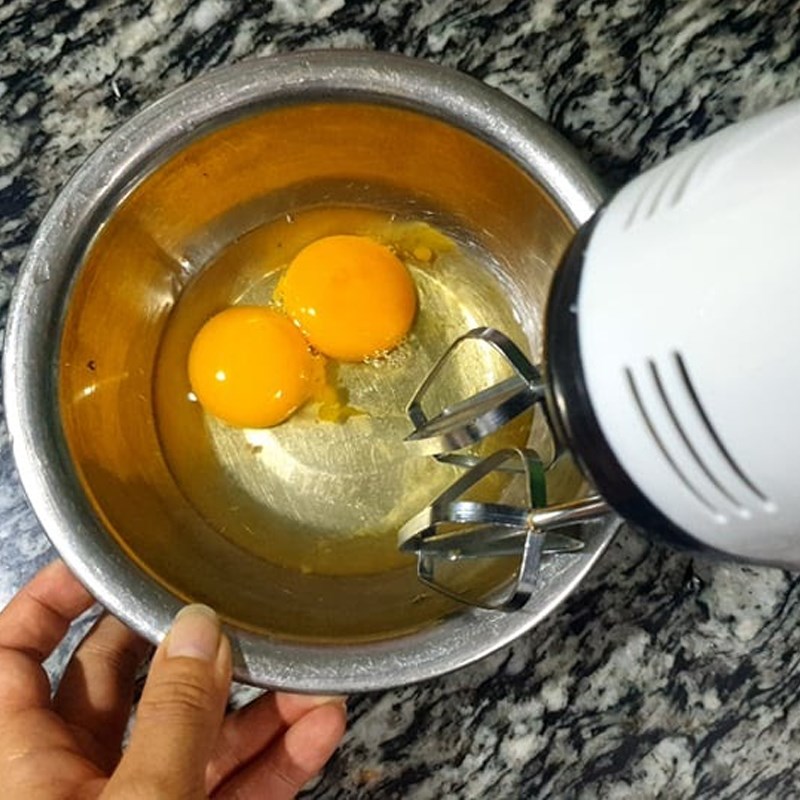 Bước 1 Sơ chế nguyên liệu Chả trứng hấp