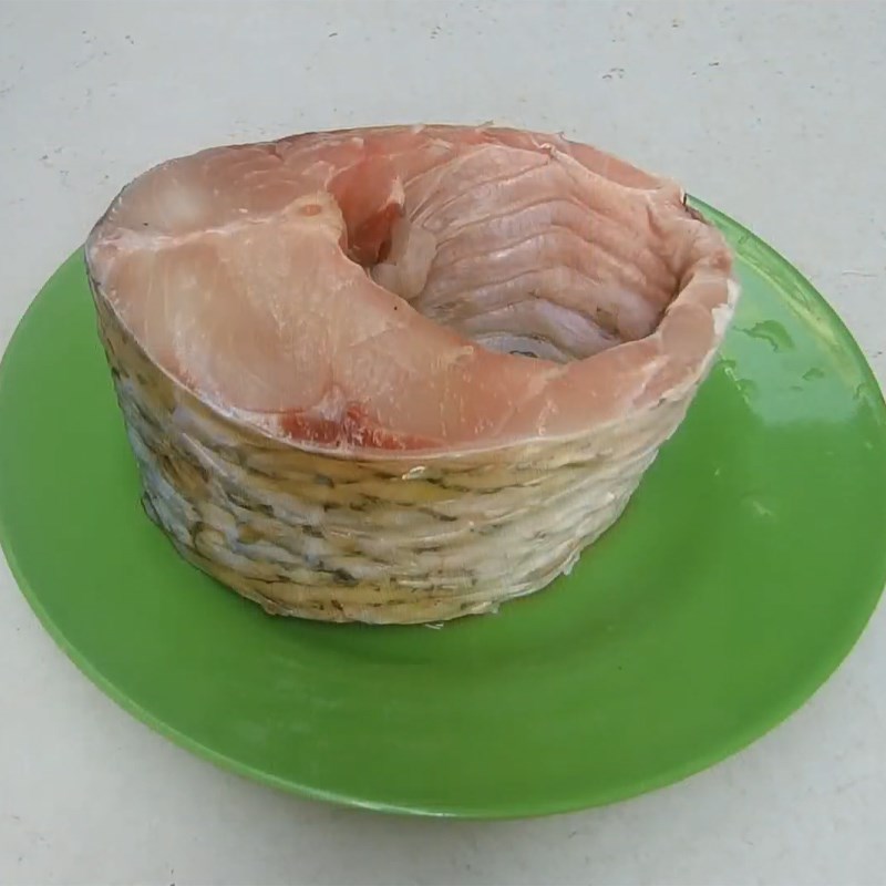 Bước 1 Sơ chế nguyên liệu Ruốc cá trắm đen