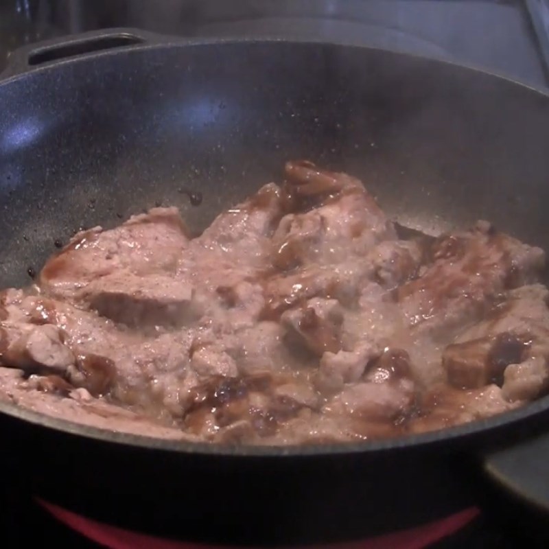 Bước 6 Sốt thịt heo Bít tết thịt lợn khoai tây nghiền