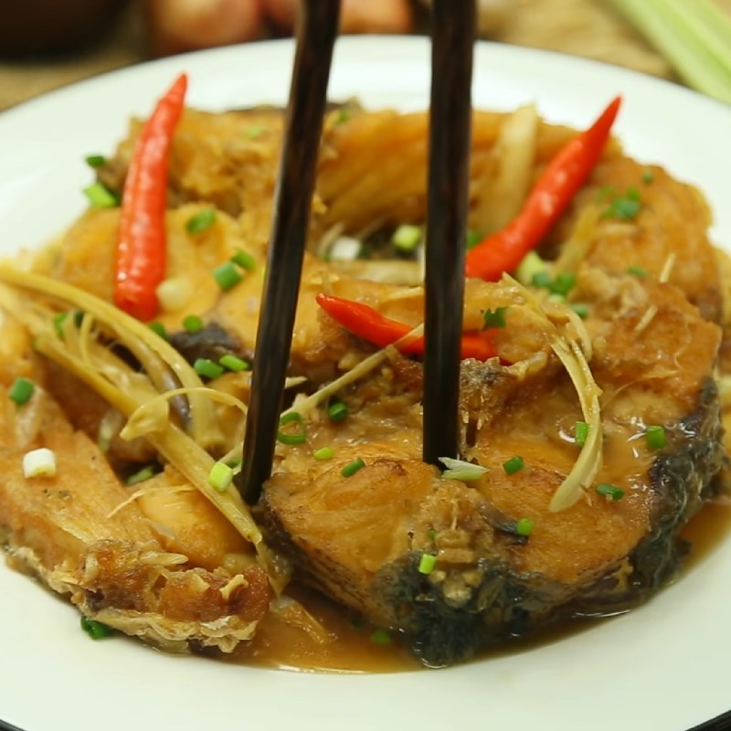 Bước 5 Thành phẩm Cá trắm kho sả